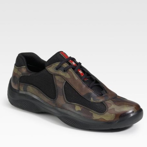 Prada Other - Men’s Prada America’s Cup Camo sneaker sz10